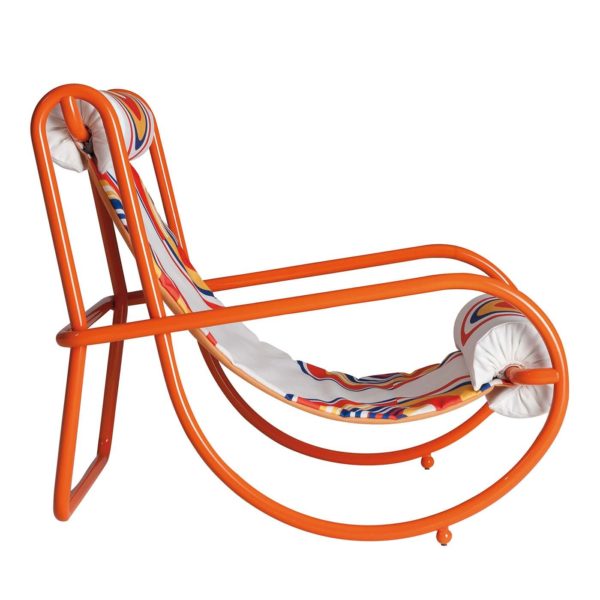 Locus Solus Orange Armchair by Exteta