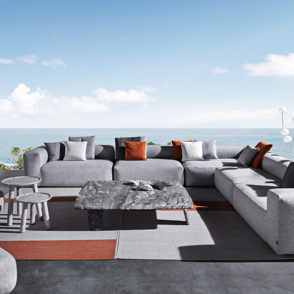 Montecarlo Right Modular Sofa by Exteta