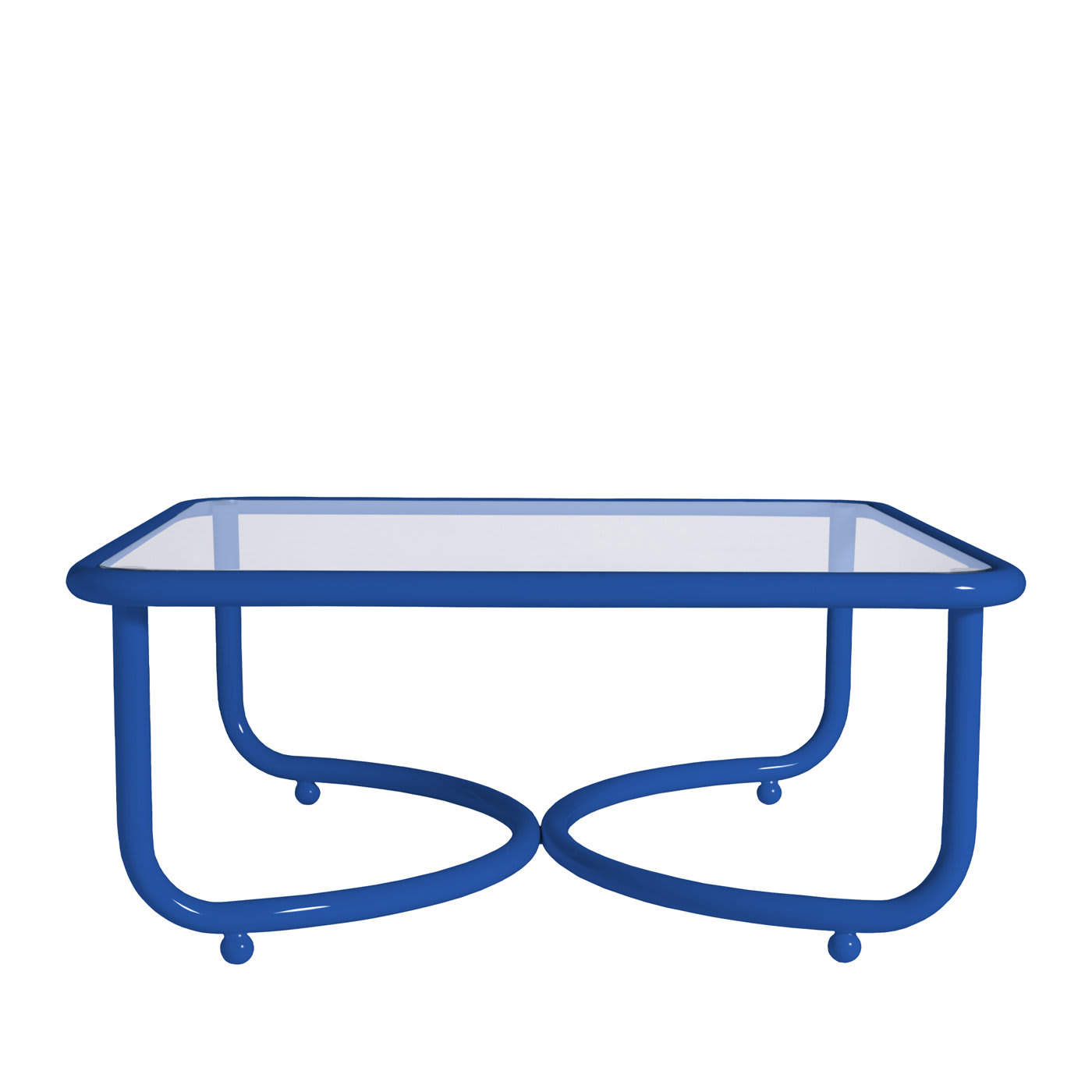 Locus Solus Blue Low Table by Exteta