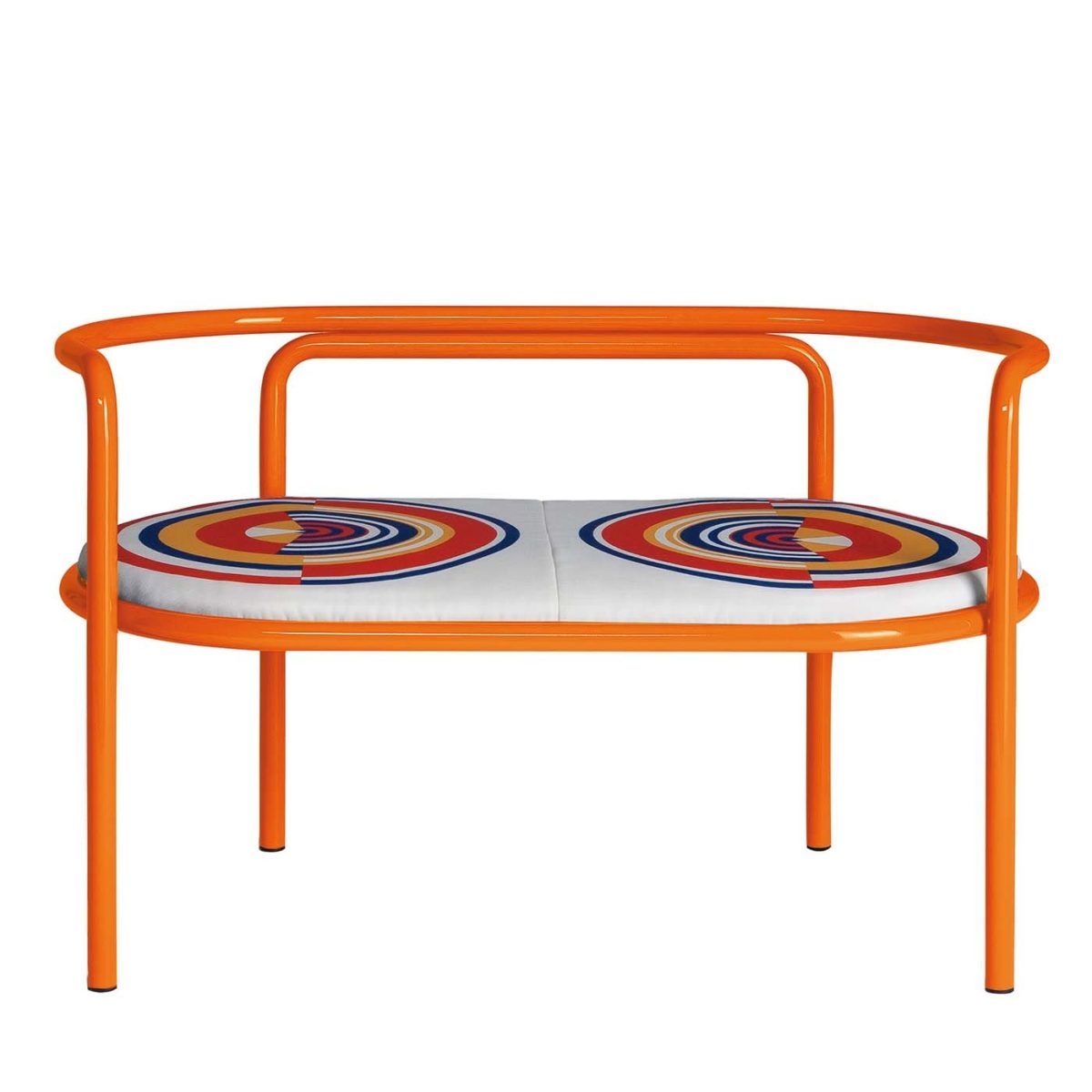 Locus Solus Orange Loveseat by Exteta