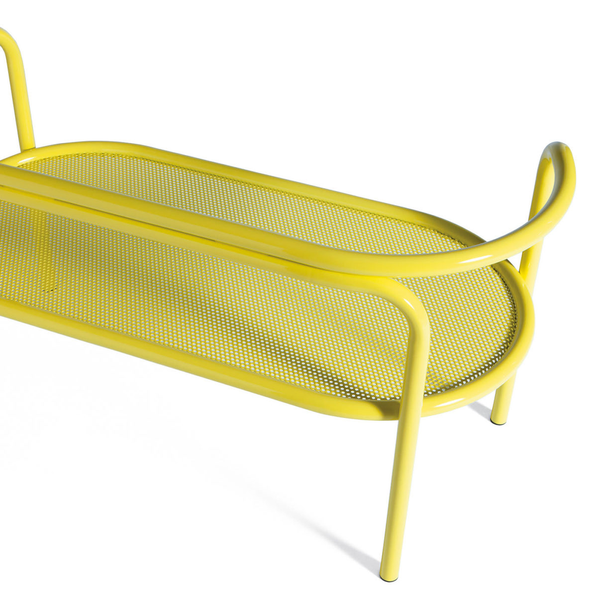 Locus Solus Yellow Loveseat by Exteta