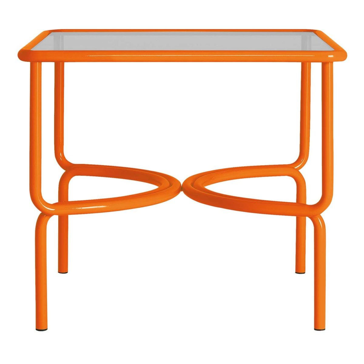 Locus Solus Orange Dining Table by Exteta