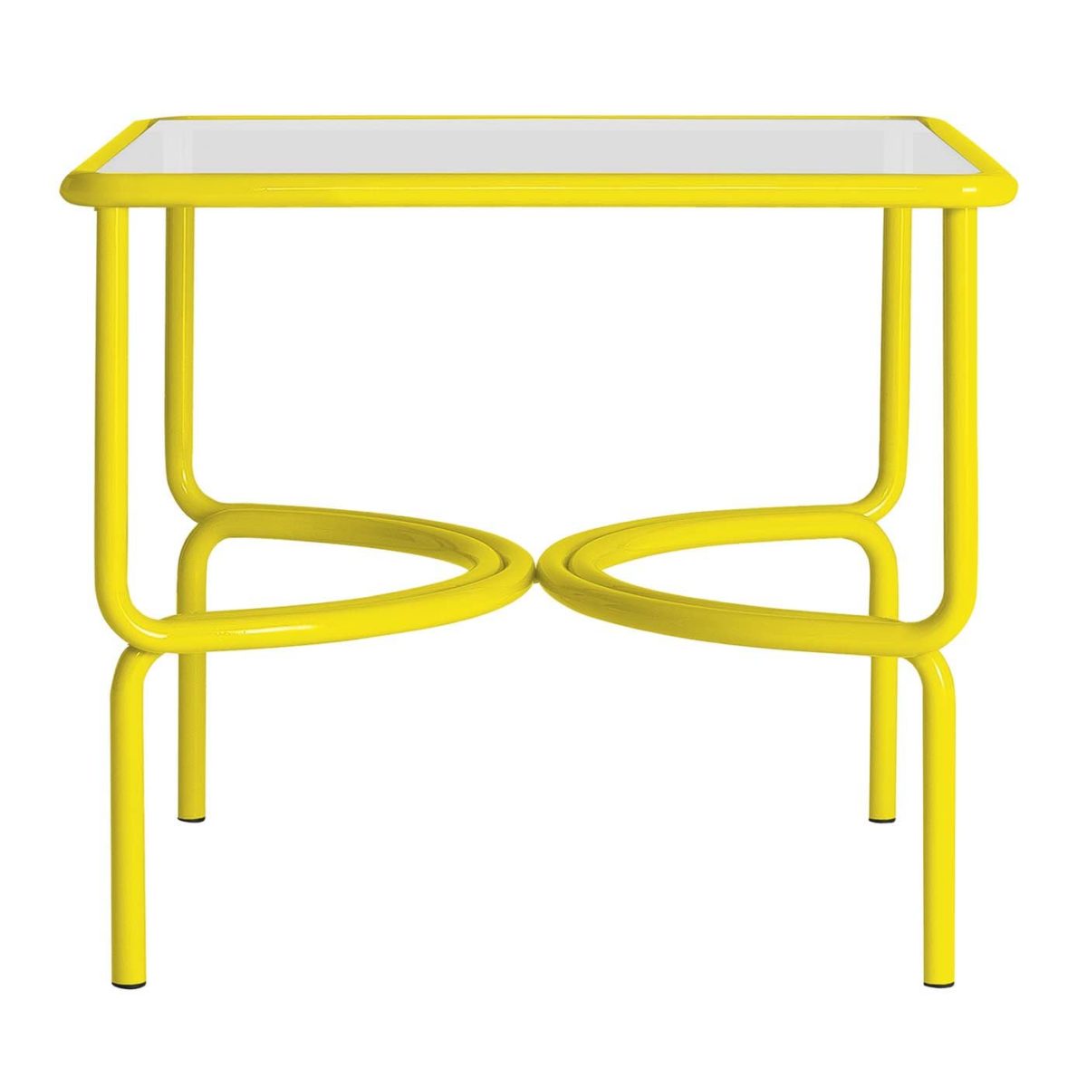 Locus Solus Yellow Dining Table by Exteta