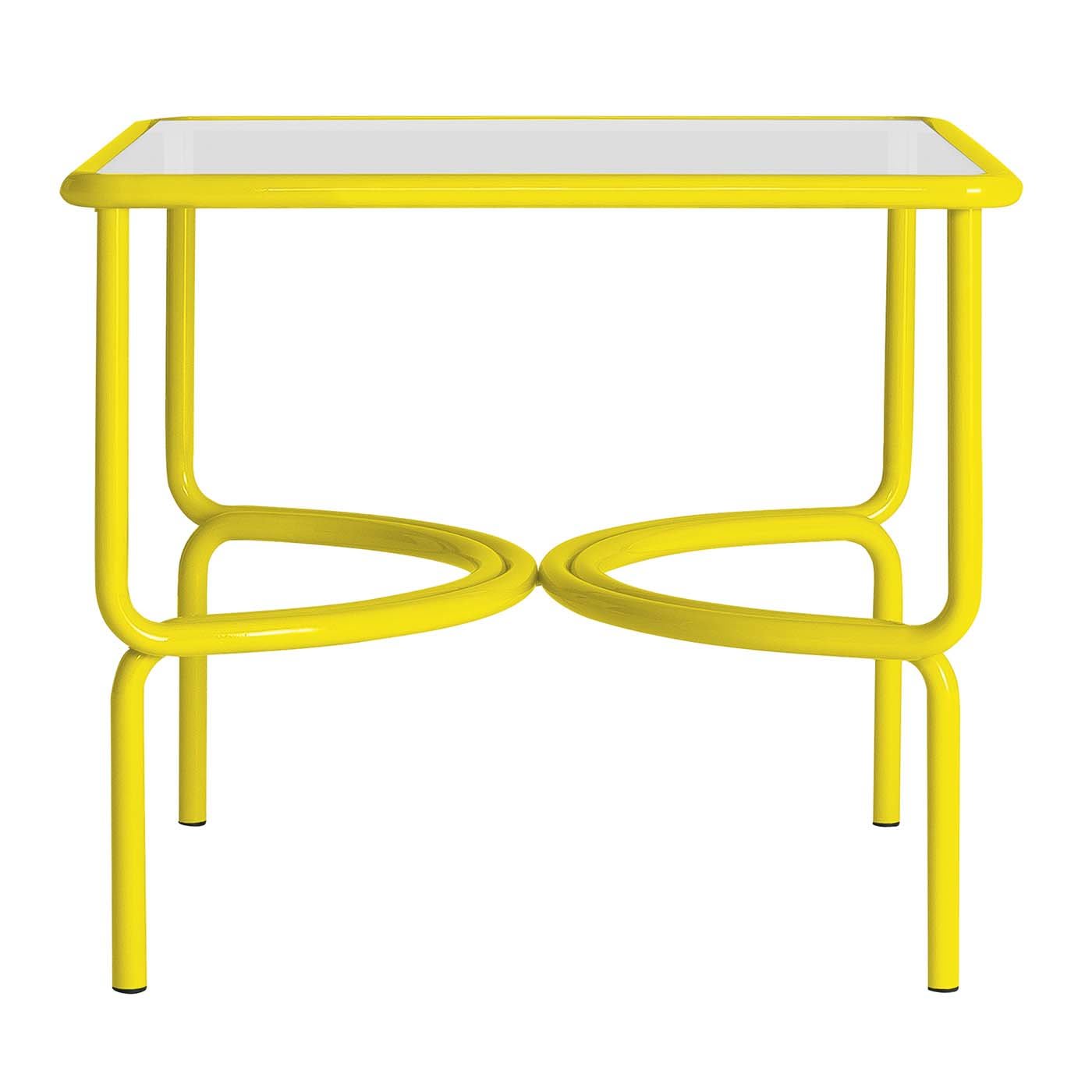 Locus Solus Yellow Dining Table by Exteta