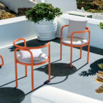 Locus Solus Orange Chair by Exteta