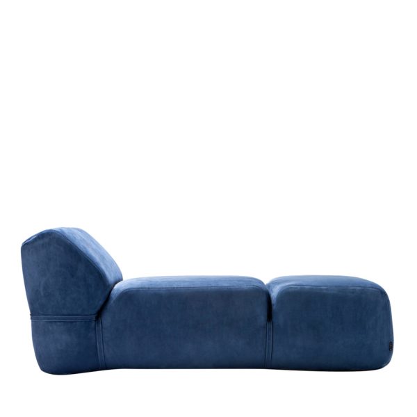 Soft Blue Chaise Longue by Exteta