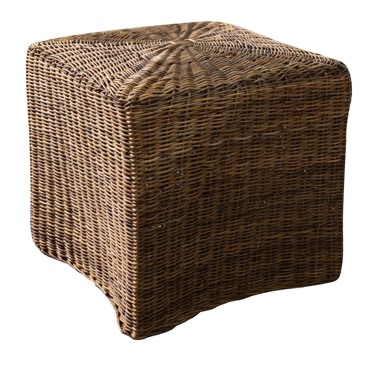 Rossiccio Straw Pouf by Exteta