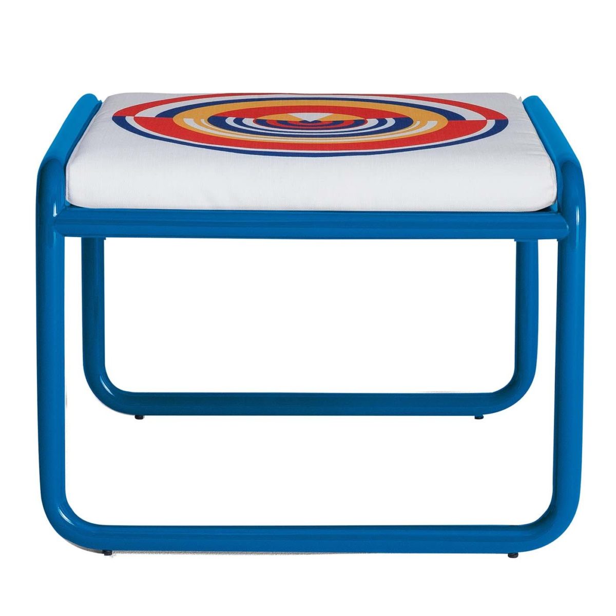 Locus Solus Blue Pouf by Exteta