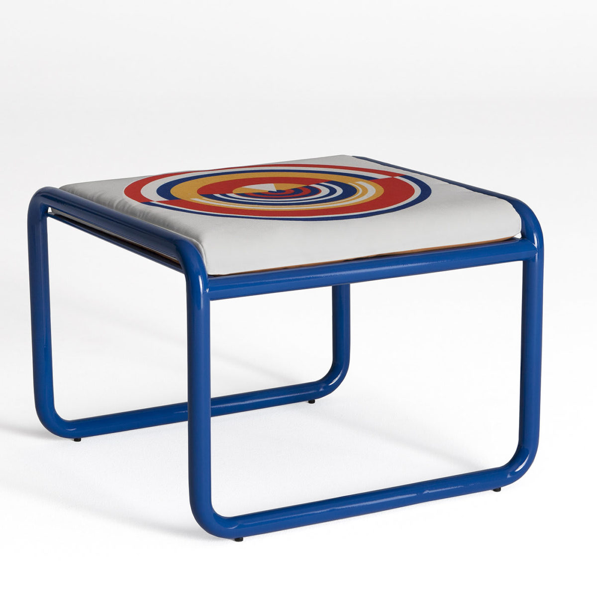 Locus Solus Blue Pouf by Exteta