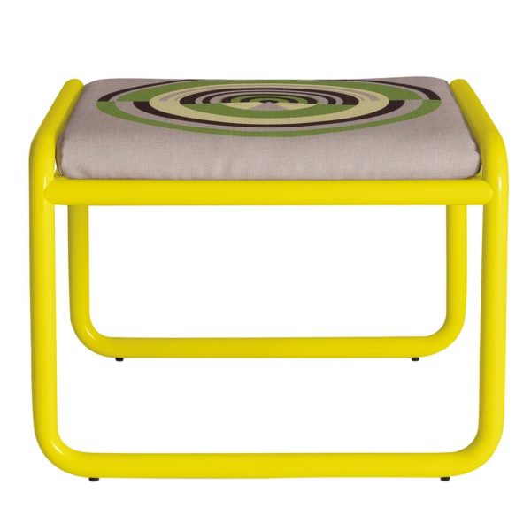 Locus Solus Yellow Pouf by Exteta