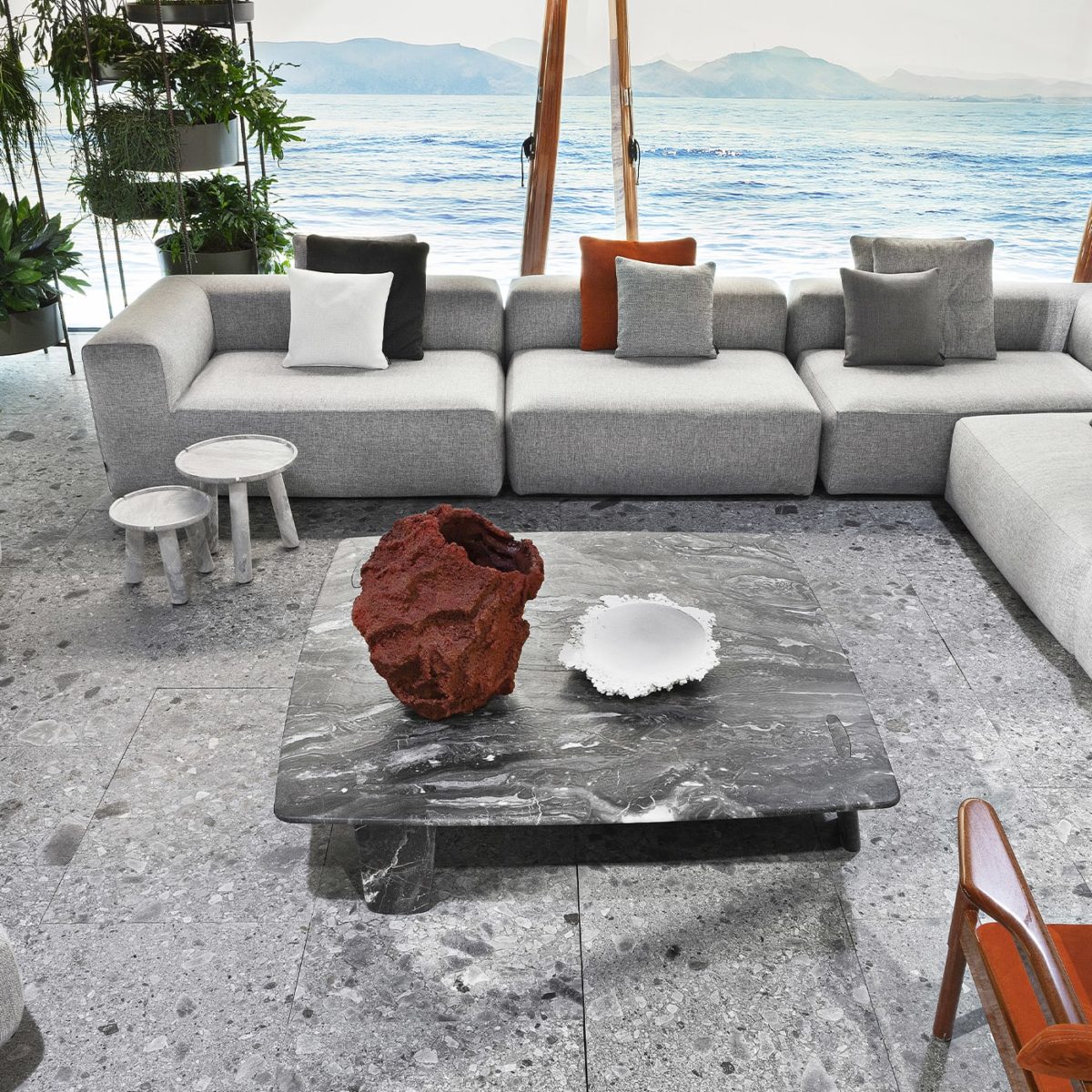 Montecarlo Central Modular Sofa by Exteta