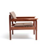 Vieste Large Brown Armchair by Exteta