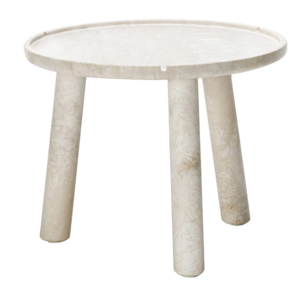 Stone Round Side Table 50 by Exteta