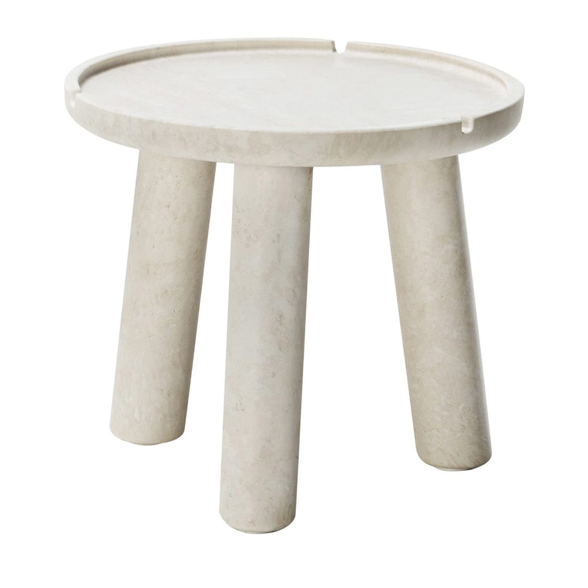 Stone Round Side Table 34 by Exteta