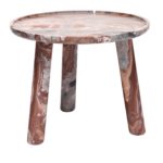 Stone Round Coffee Table 50 by Exteta