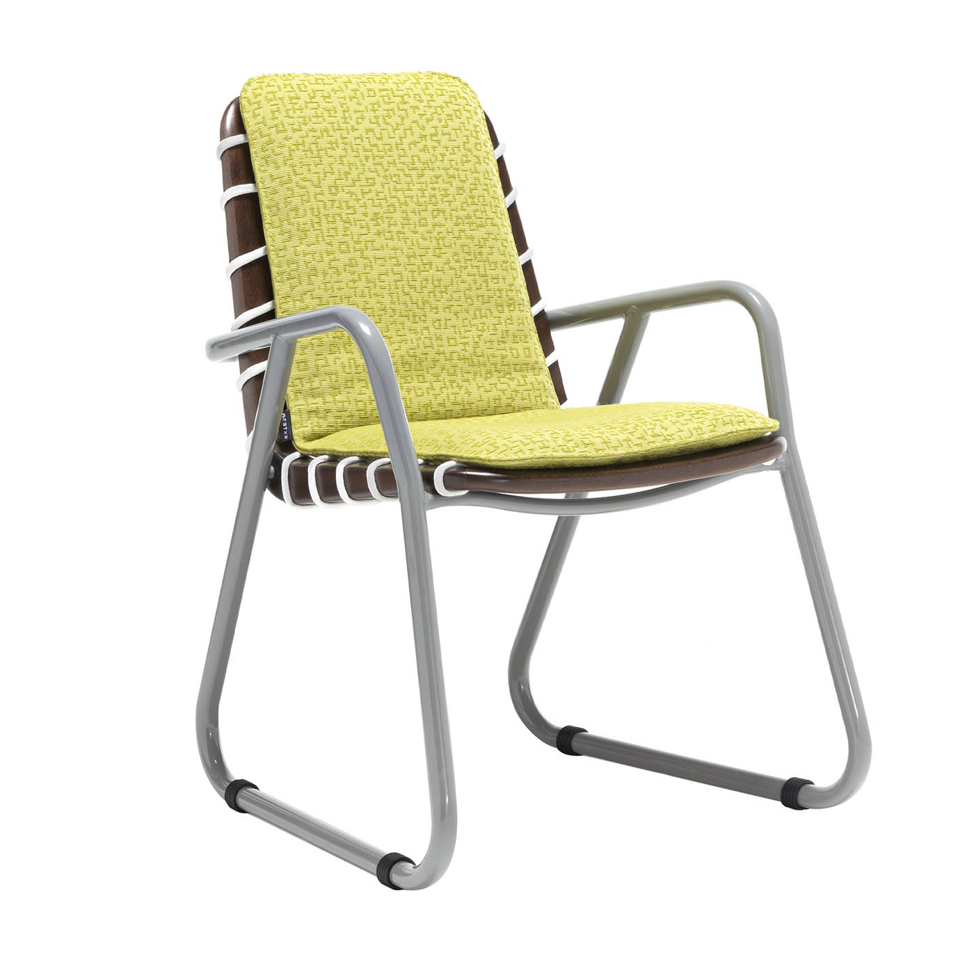 Sunset Yellow Dining Armchair by  Exteta