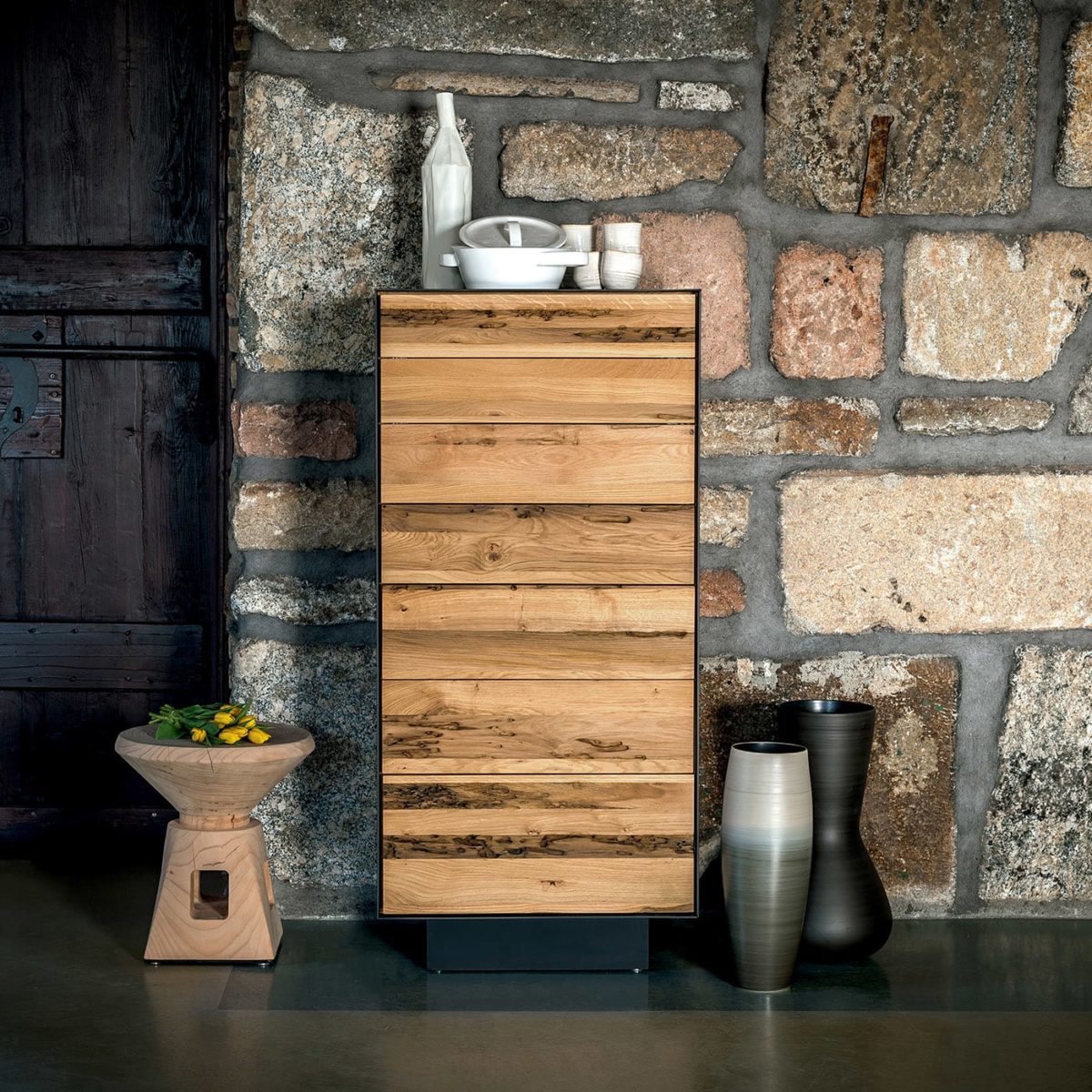 Rialto 6 Chest of Drawers by Riva 1920