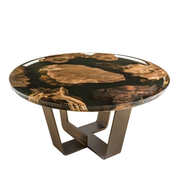 Kohi Kauri Round Coffee Table by Riva 1920