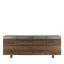 Linear Walnut Sideboard by Riva 1920
