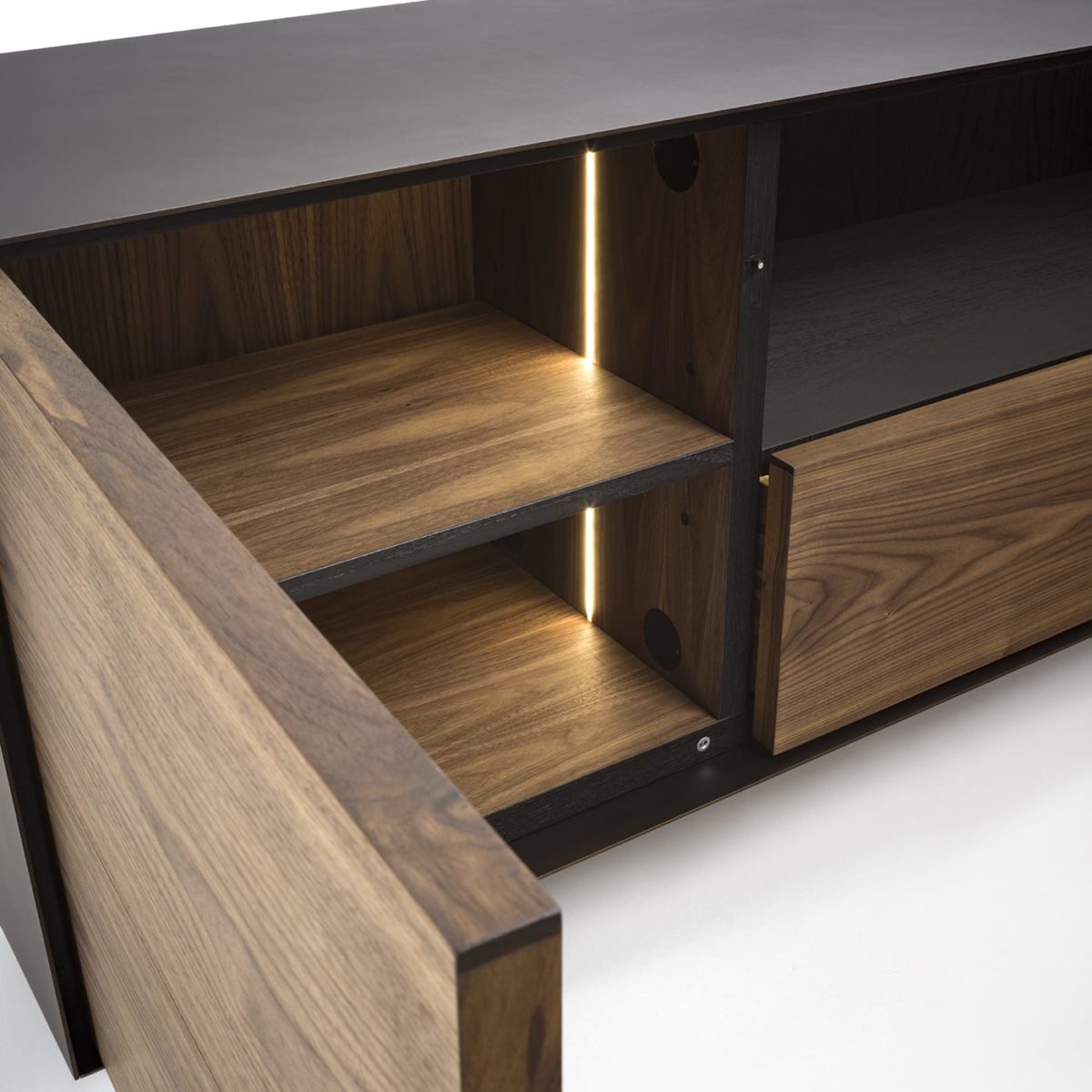 Rialto Fly Open Sideboard by Riva 1920