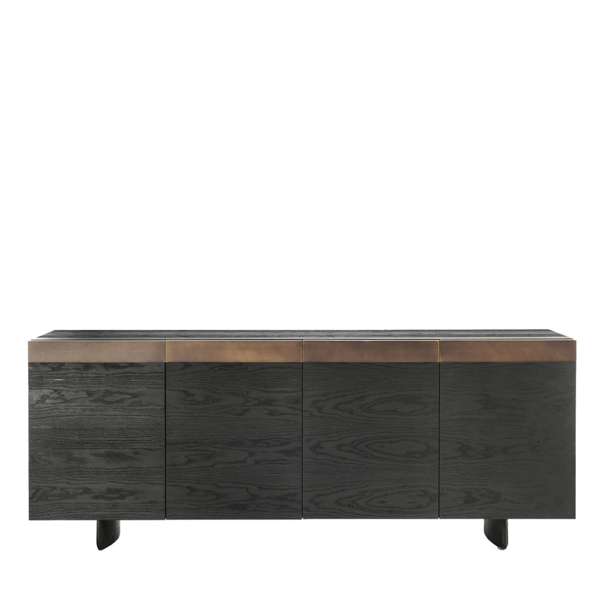 Linear Black Sideboard by Riva 1920