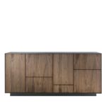 Rialto Modulo 4.03 Walnut Sideboard by Riva 1920