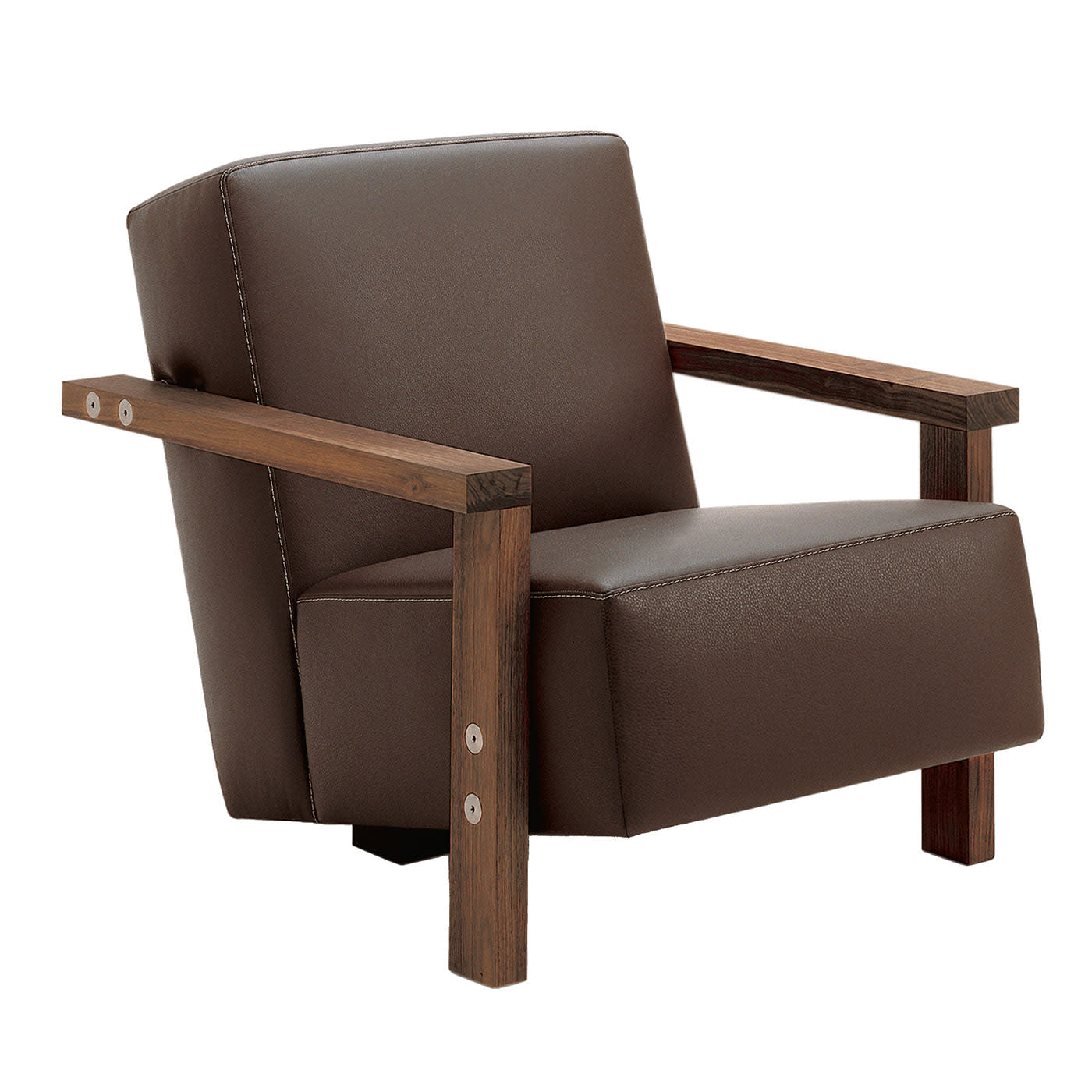 Berbena Brown Armchair by Riva 1920