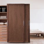 Hangar 3-Door Walnut Closet by Riva 1920