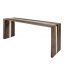 Frame Resin Walnut Console by C.R. & S. Riva 1920