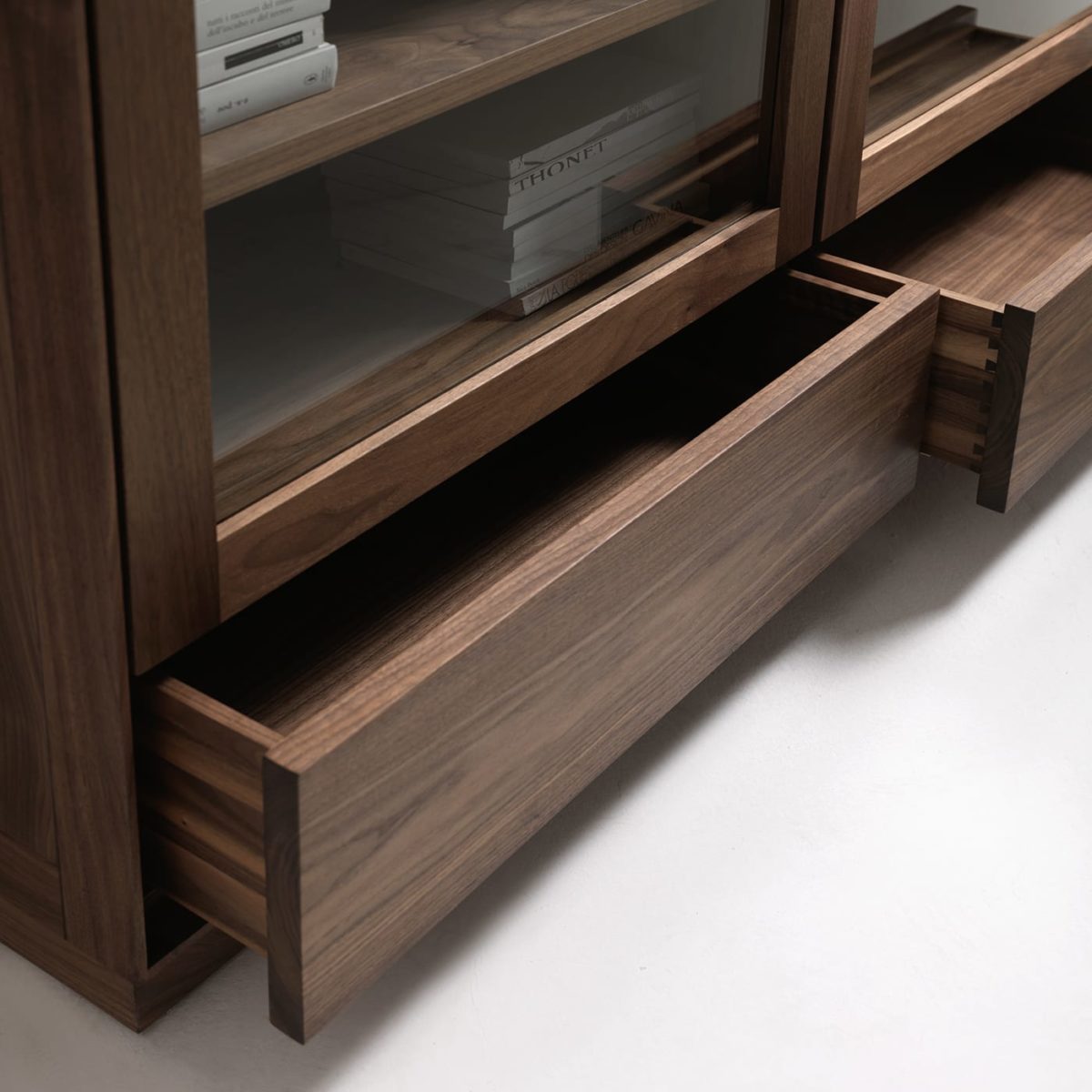 Colonia 2013 2-Door Walnut Cabinet by Riva 1920