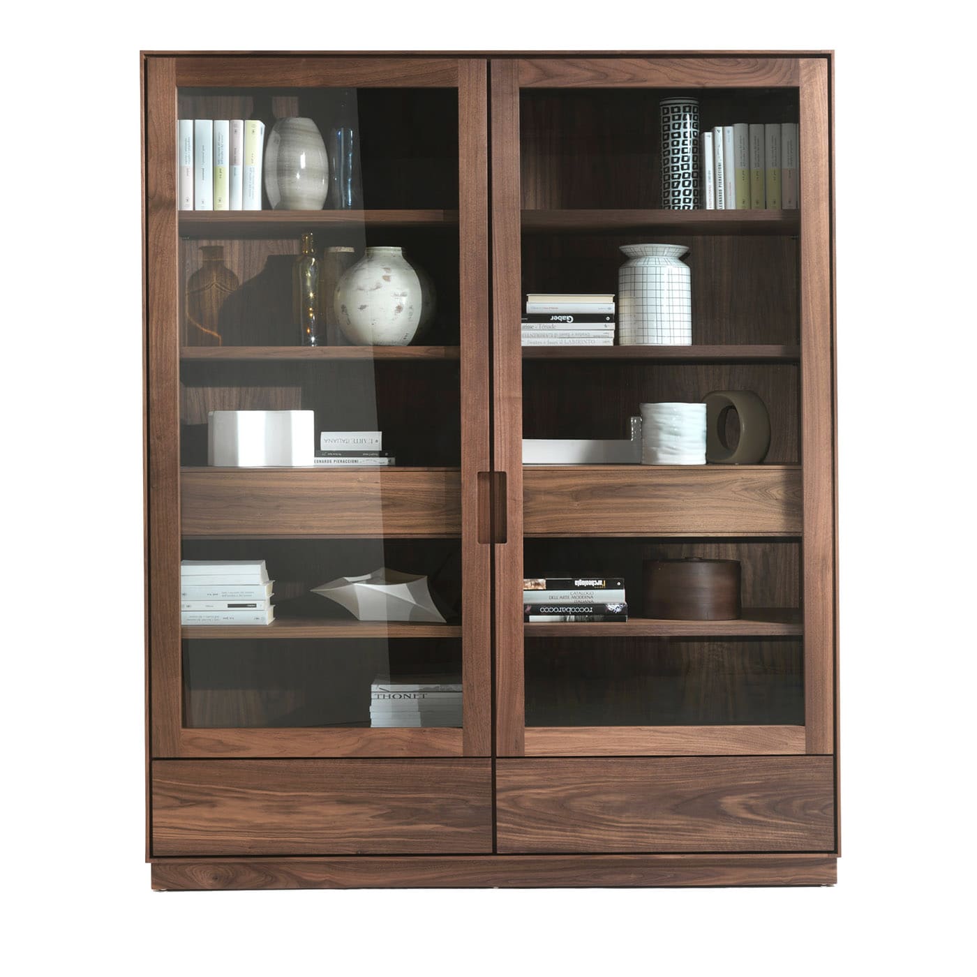 Colonia 2013 2-Door Walnut Cabinet by Riva 1920