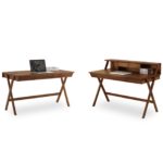 Navarra 4.07.1 Walnut Writing Desk by C.R. & S. Riva 1920