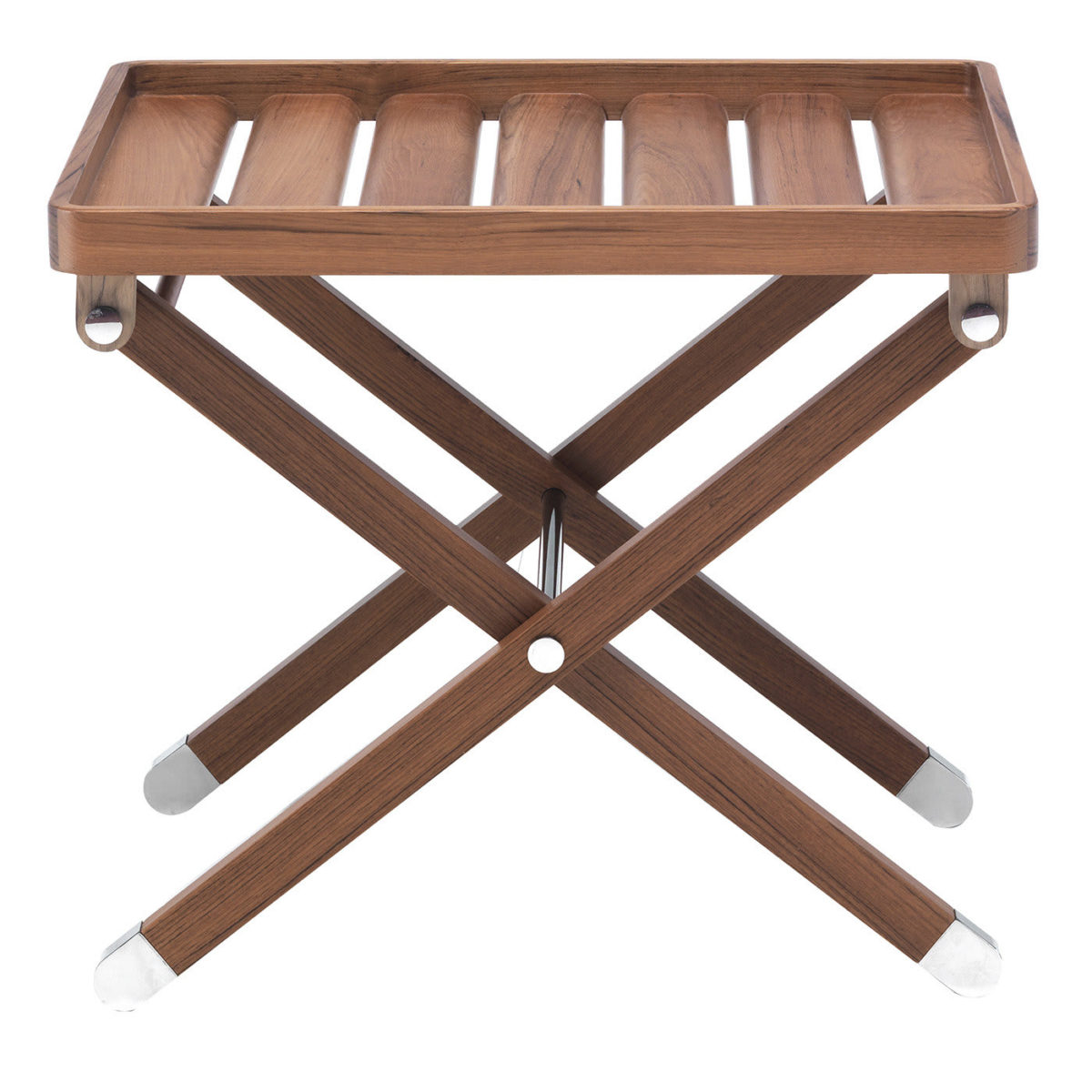 Teak Folding Table by Annibale Colombo