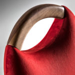 Antonietta Red Chair by Annibale Colombo