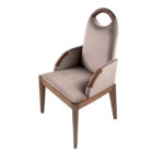 Antonietta Gray chair by Annibale Colombo