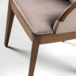 Antonietta Gray chair by Annibale Colombo