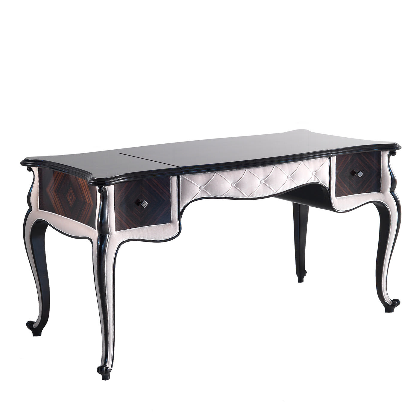 Ebony and Cherry Vanity Table by Annibale Colombo