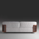 Leonardo White Sofa by Annibale Colombo