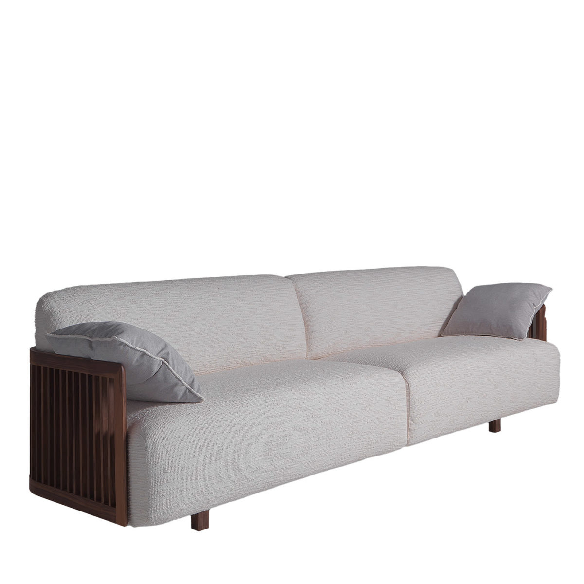 Leonardo White Sofa by Annibale Colombo