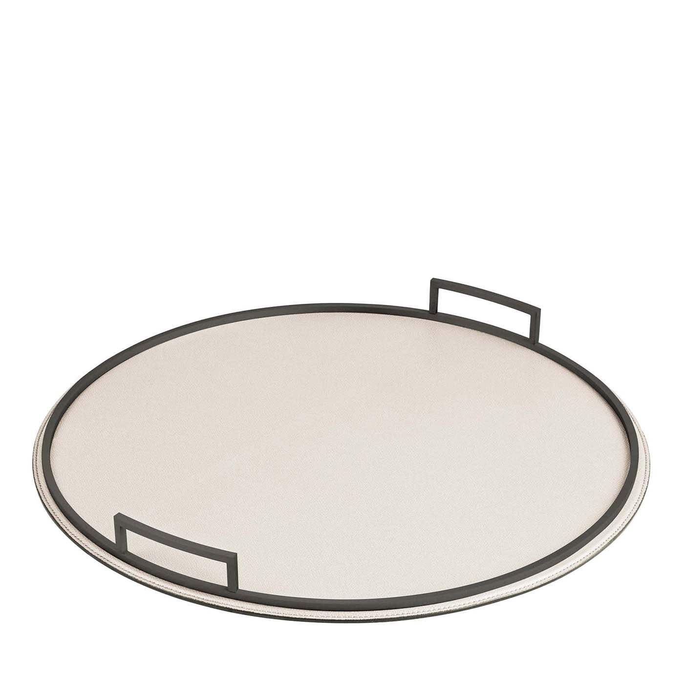 DEFILE ROUND LARGE TRAY by Giobagnara