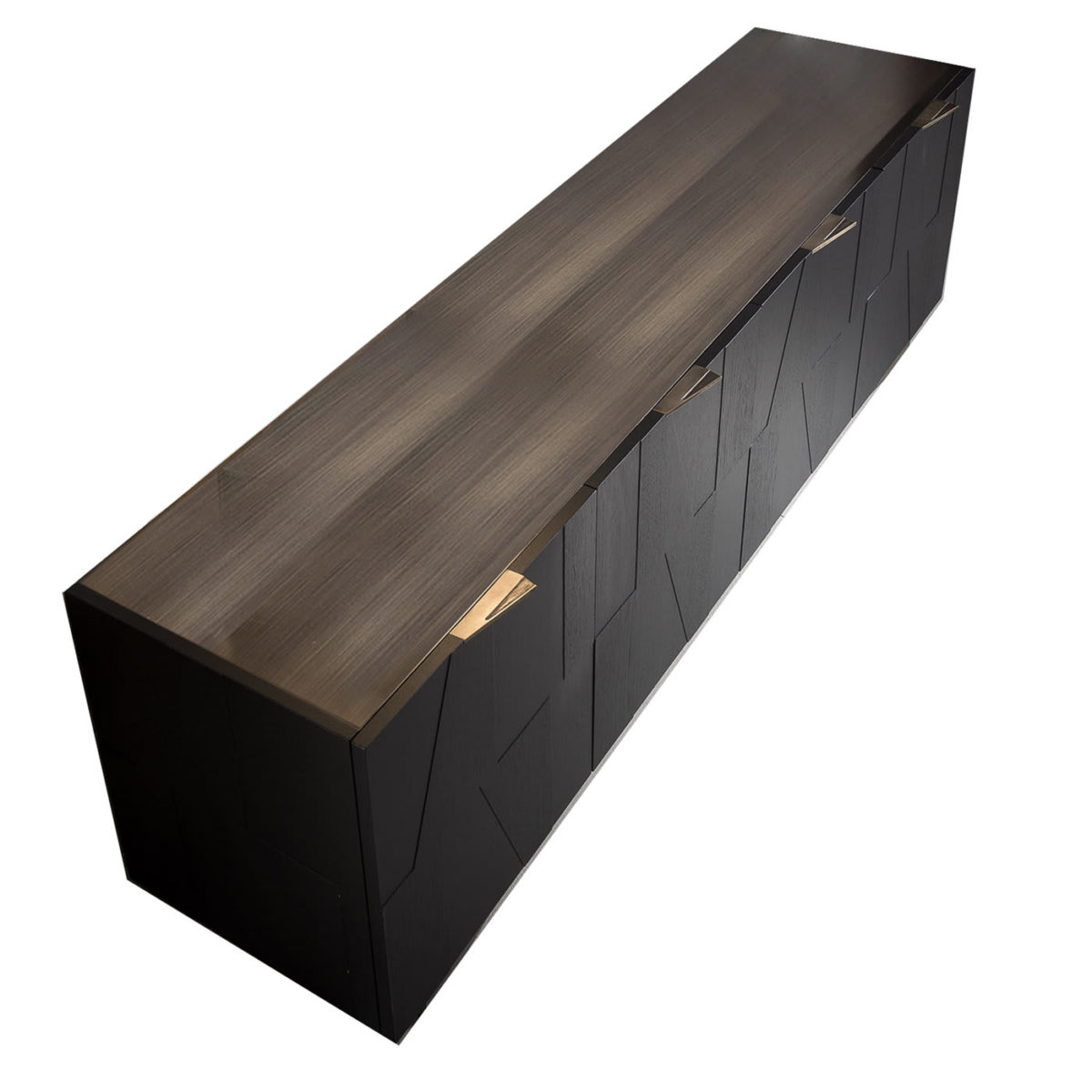 Slash Dark Brown Sideboard by Bamax