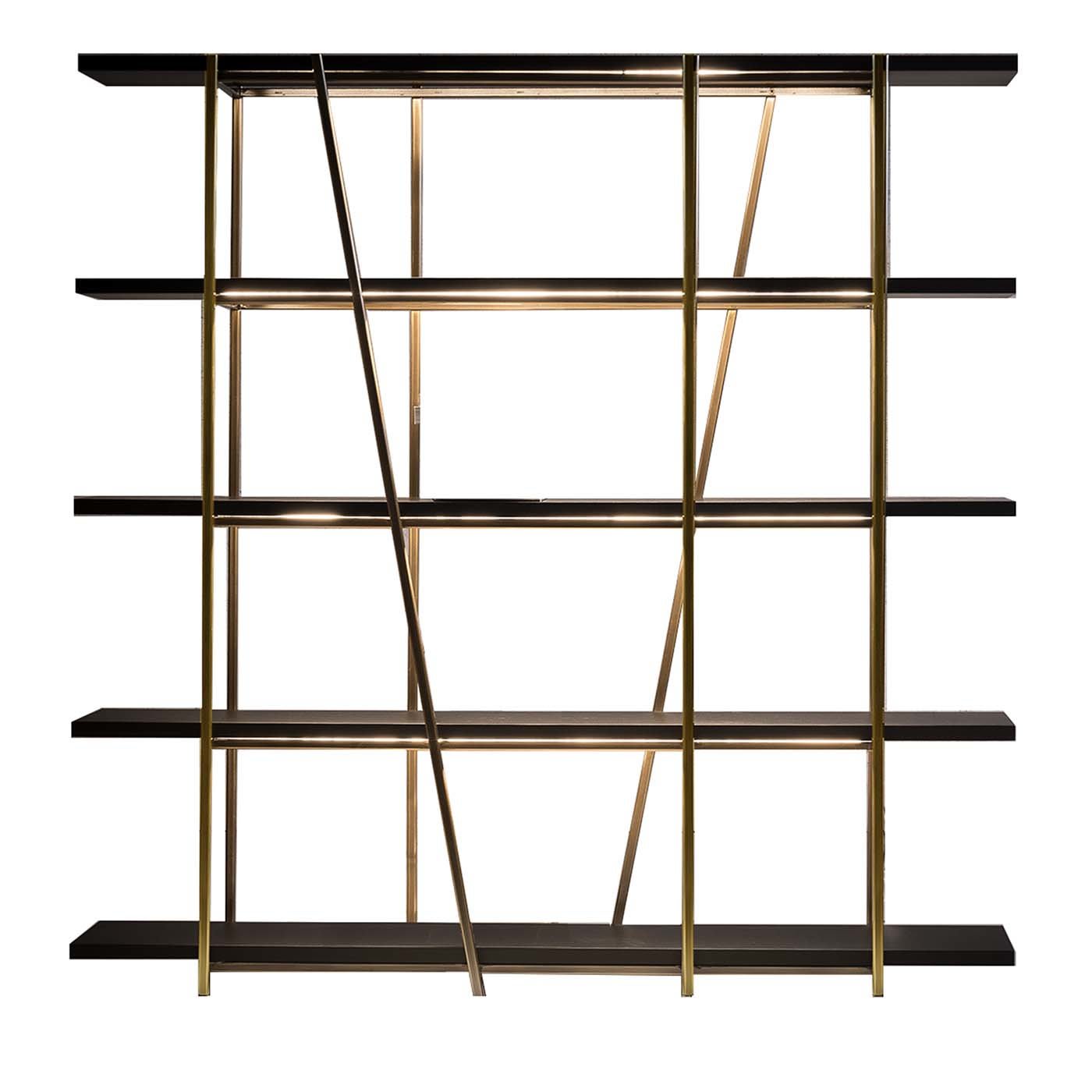 Slash Black Bookcase by Bamax