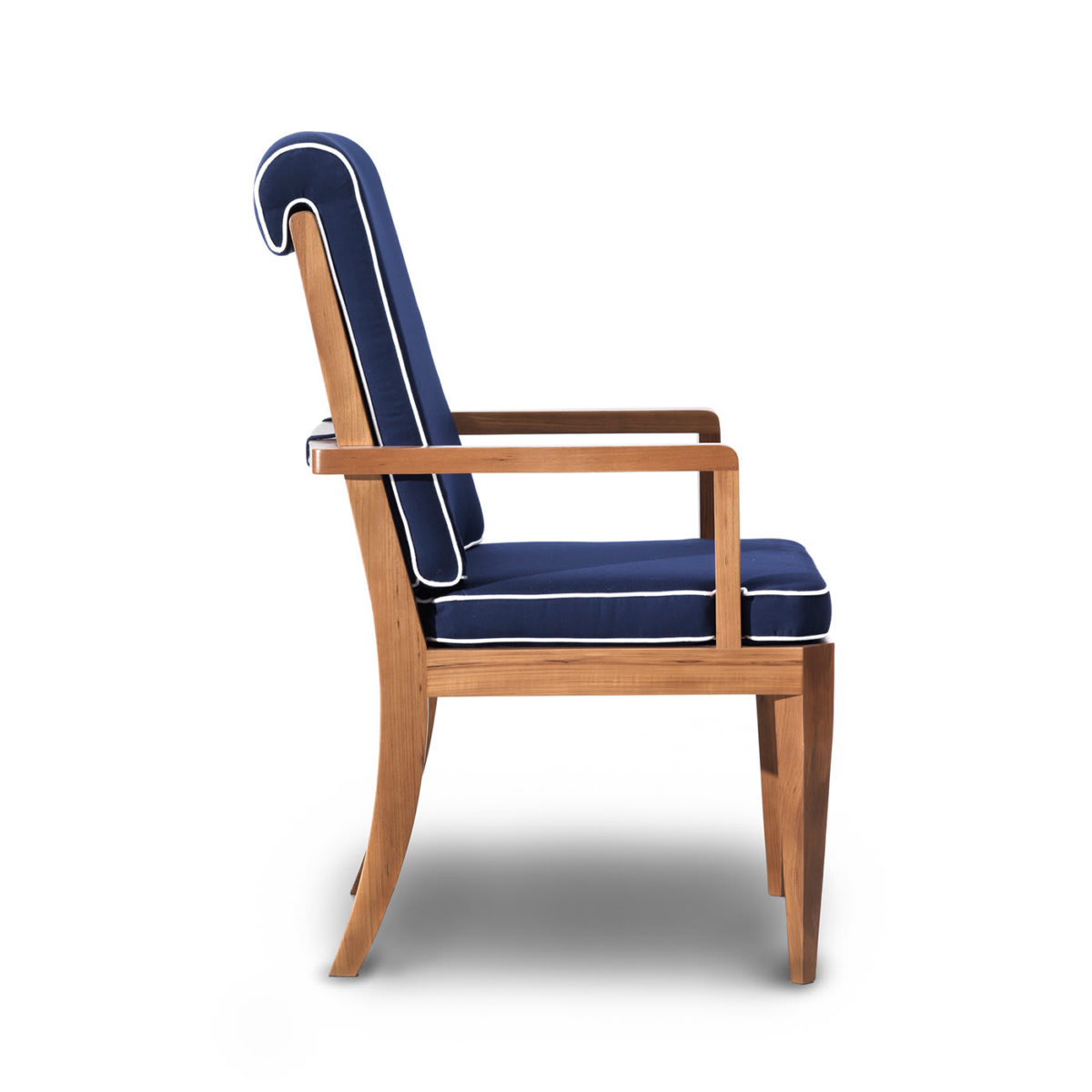 Teak Armchair by Annibale Colombo