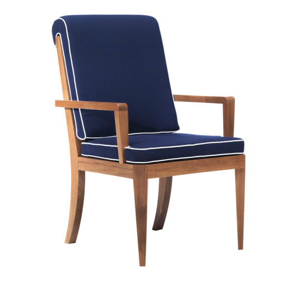 Teak Armchair by Annibale Colombo