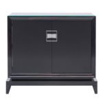 Ebony Bar Cabinet by Annibale Colombo