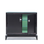 Ebony Bar Cabinet by Annibale Colombo