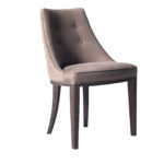 Gray Durmast Chair by Annibale Colombo