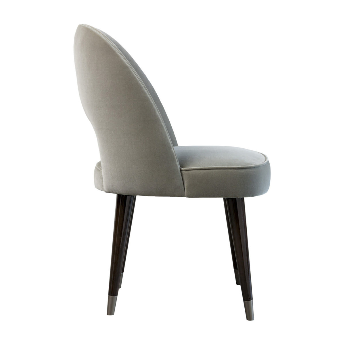 Eva Gray Chair by Minotti Collezioni