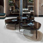 Fyllo Set of 3 Coffee Tables by Minotti Collezioni