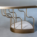 Oval Dining Table by Minotti Collezioni